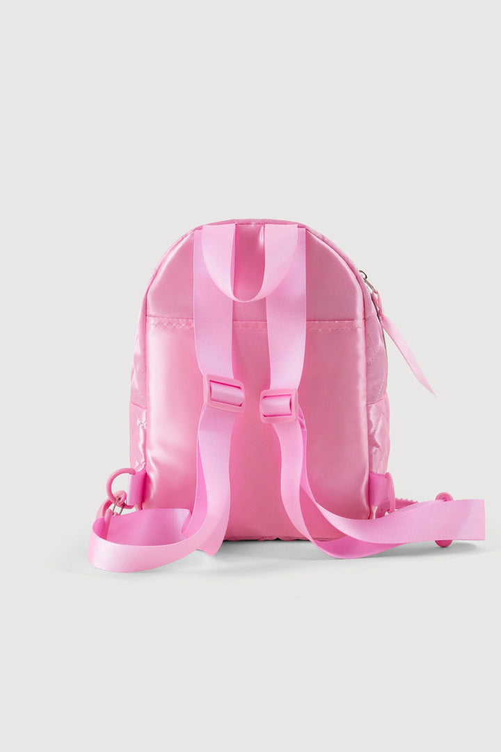 Bloch Girls Satin Backpack Pink