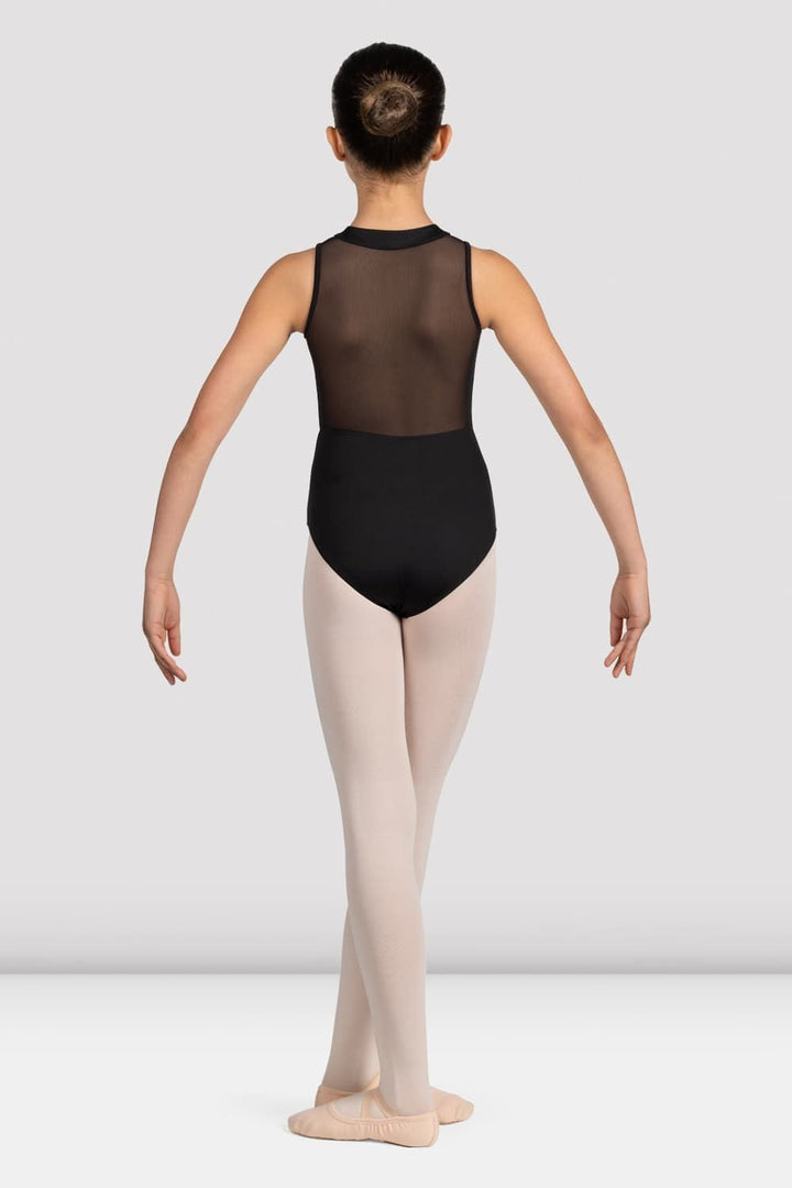Girls Glow Zip Leotard