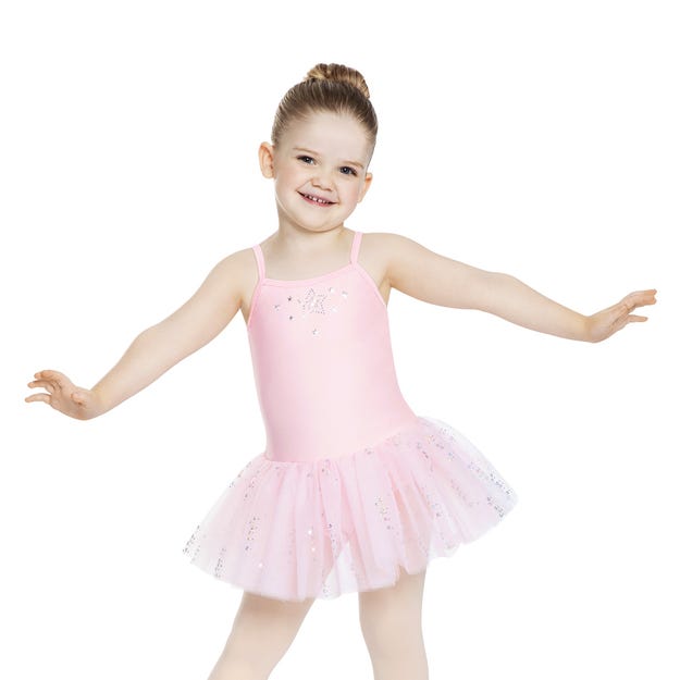 Sparkle Tank Tutu - Small Pink