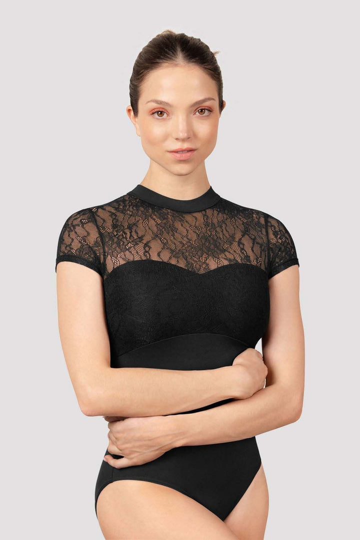 Mirella High Neck Leotard