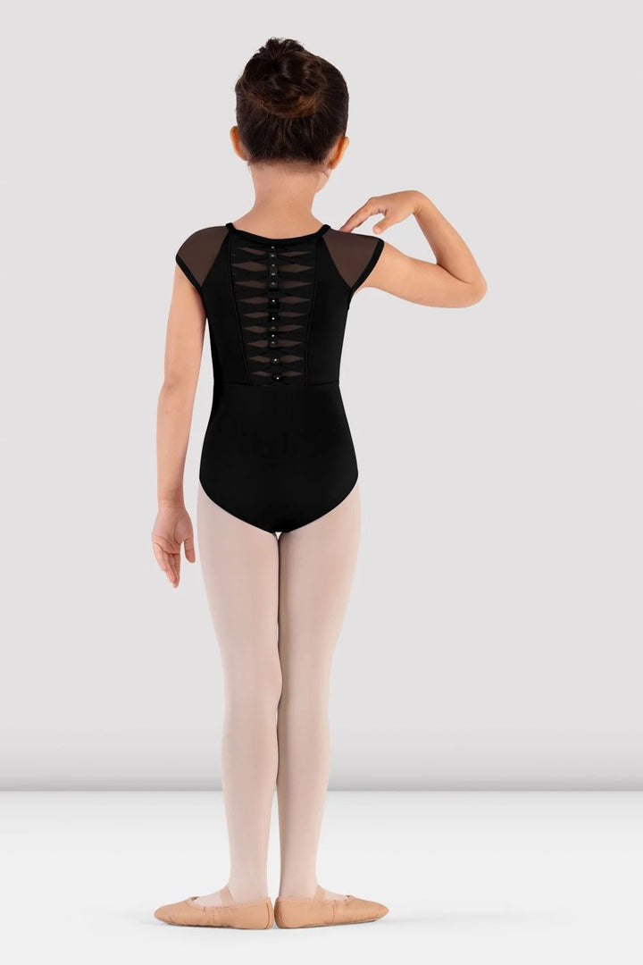Girls Rafie Mesh Back Leotard