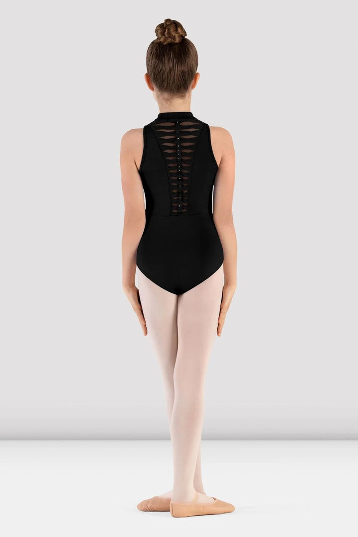 Girls Rosie Zip Front Leotard