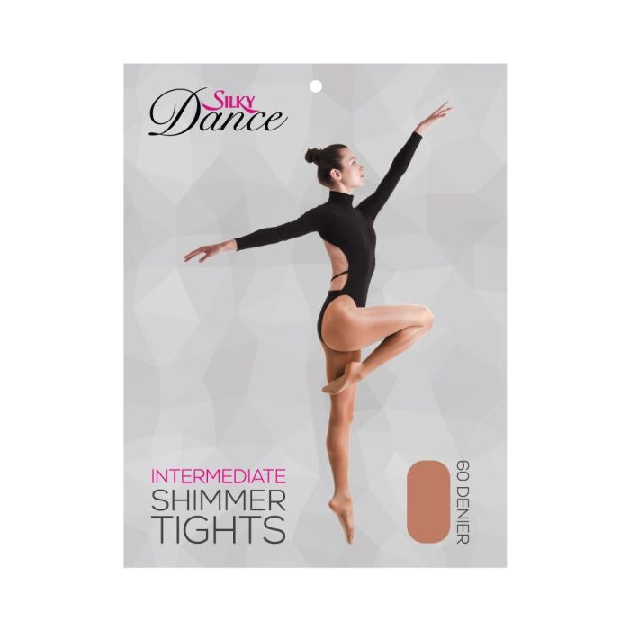 Silky Shimmer Footed Tights