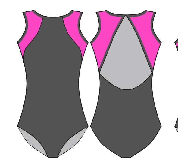 Bespoke Open Back Leotard 01