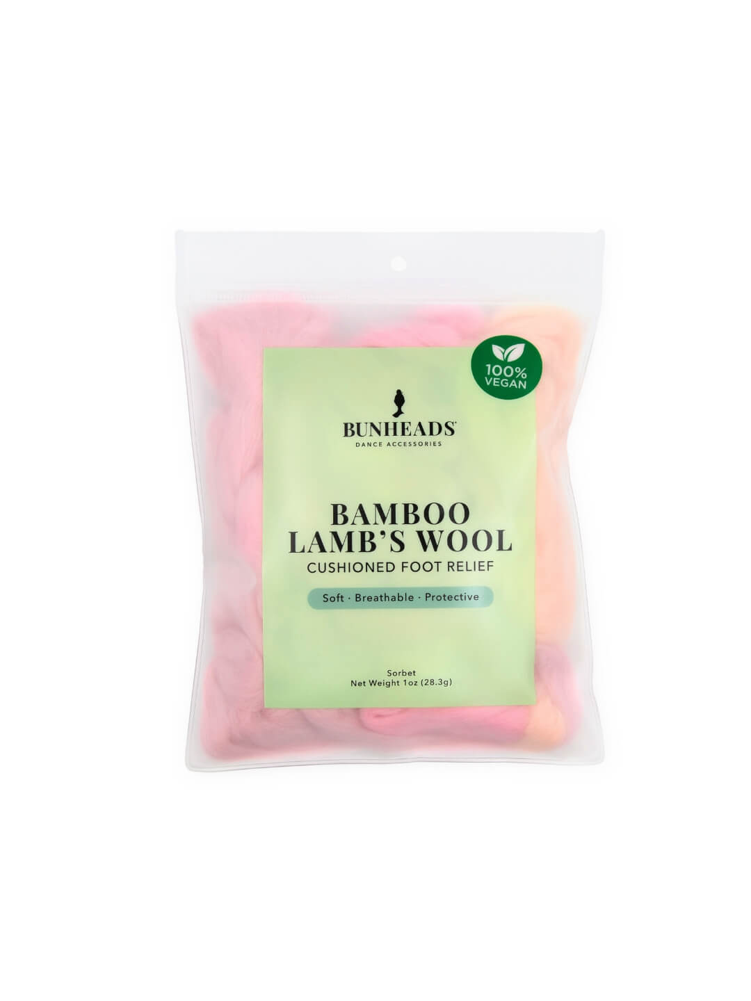 Bamboo Lambs Wool Pink