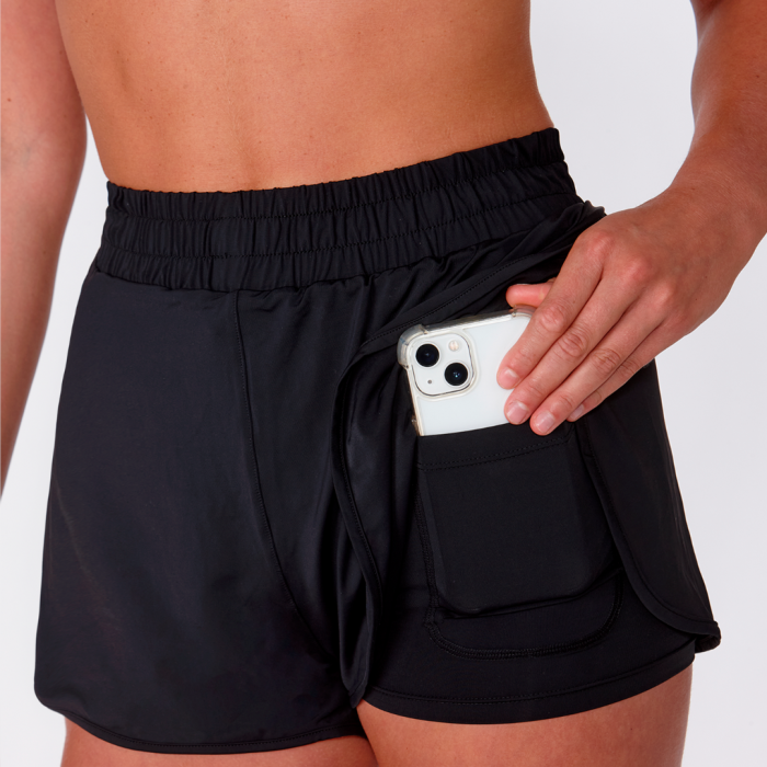Silky Layered Shorts
