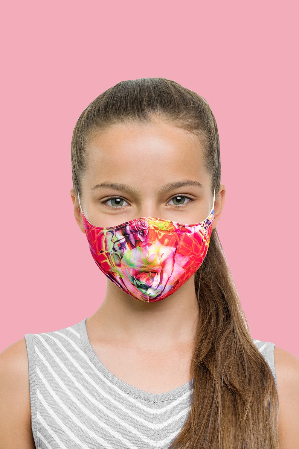 BLOCH Kids Mask With Lanyard Abstract
