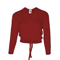 Acrylic Cardigan Red