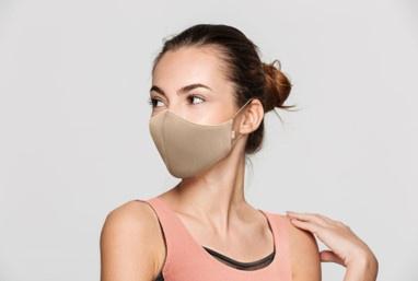 BLOCH Face Mask Adult Sand