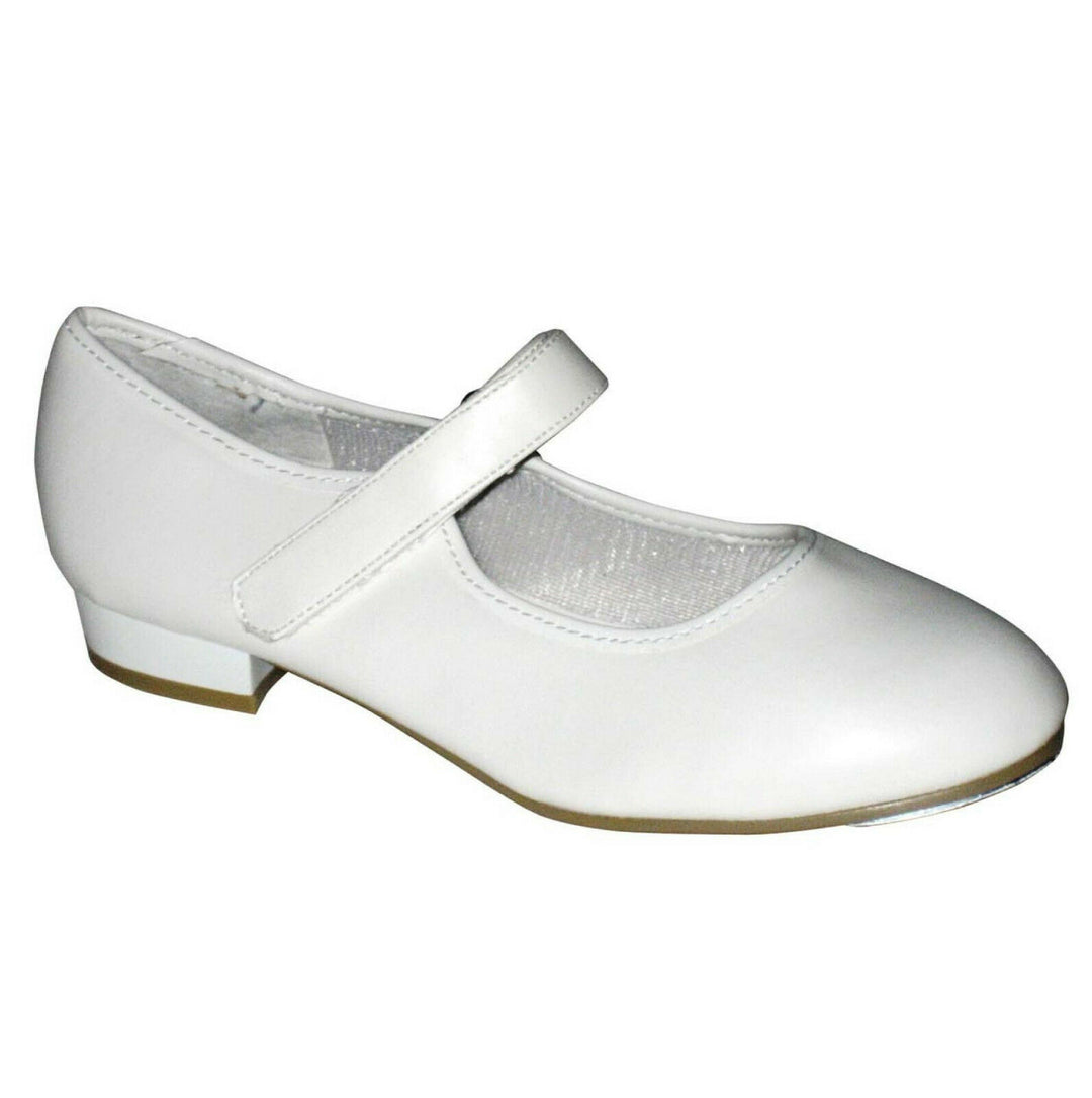 Velcro Tap Shoes White