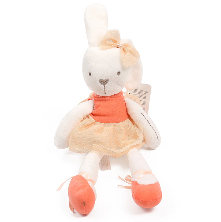 Ballerina Blossom Bunny Peach