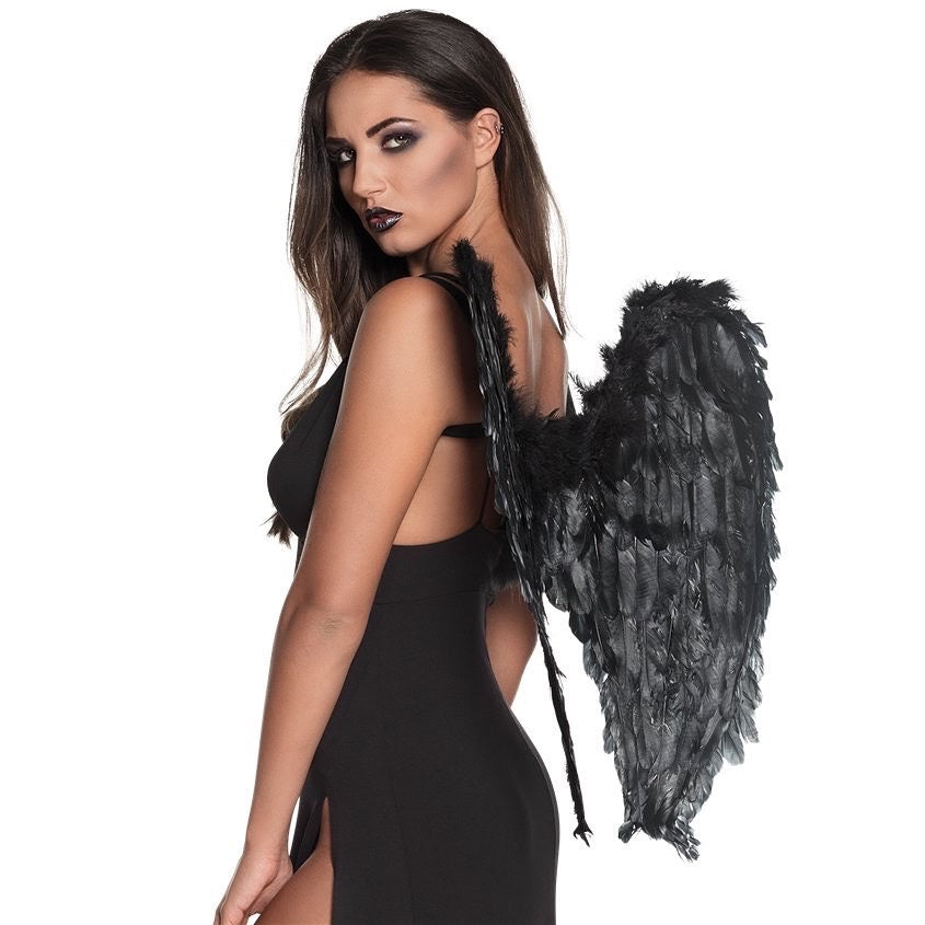 Fallen Angel Wings Black – The Dance Shop