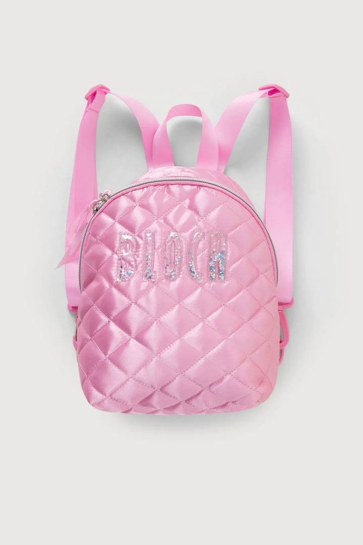 Bloch Girls Satin Backpack Pink