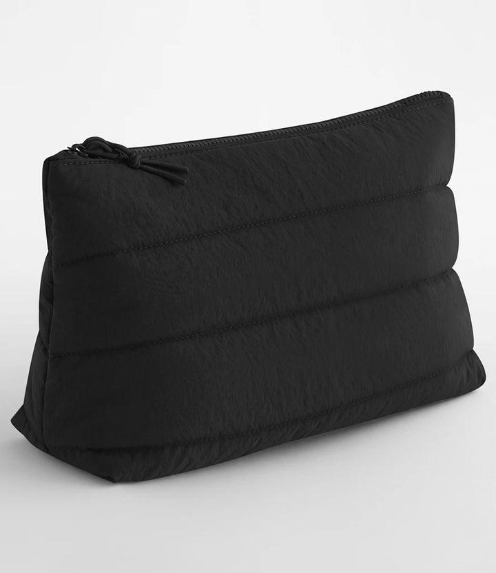 Quilted Accessory Case Black