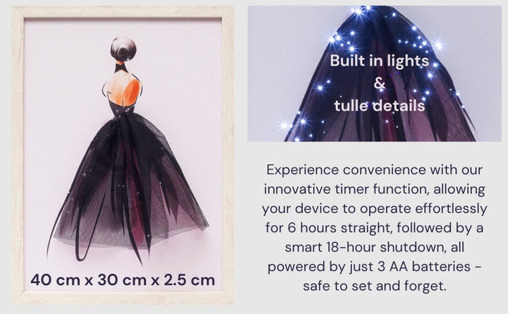 Light Up Frame Ballerina