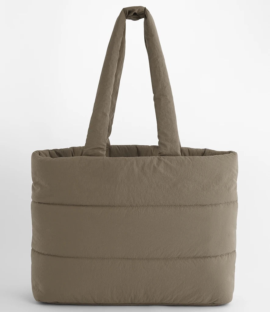 Quilted Tote Bag Sage