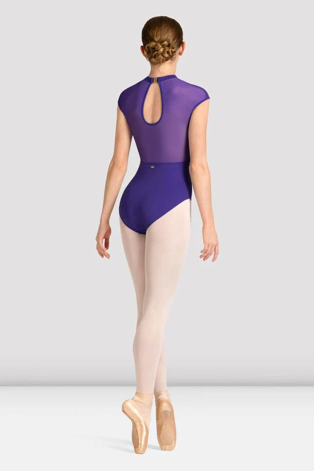 Mirella Celeste Cap Sleeve eotard