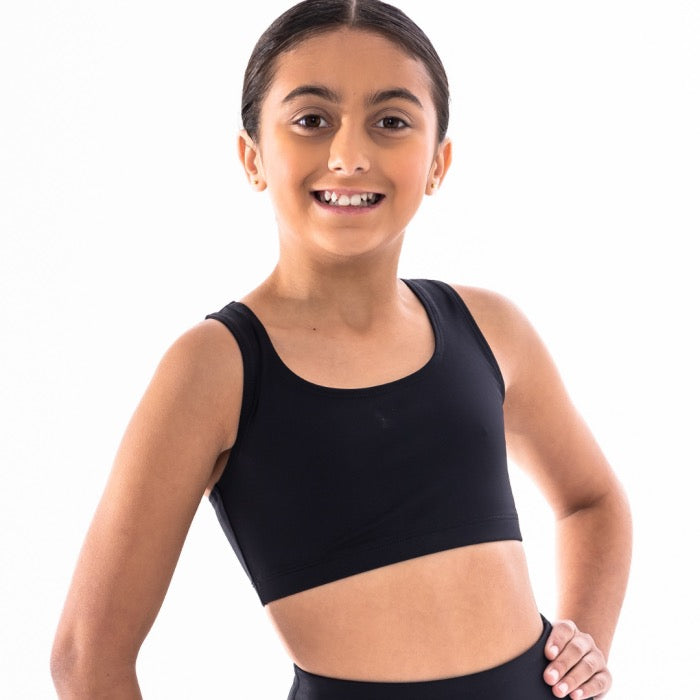Silky Dance Racer Back Crop