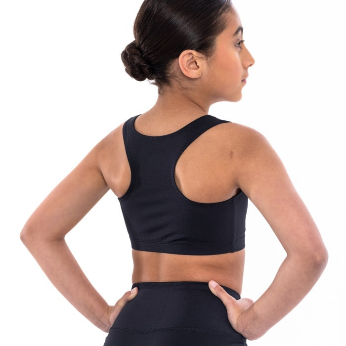 Silky Dance Racer Back Crop
