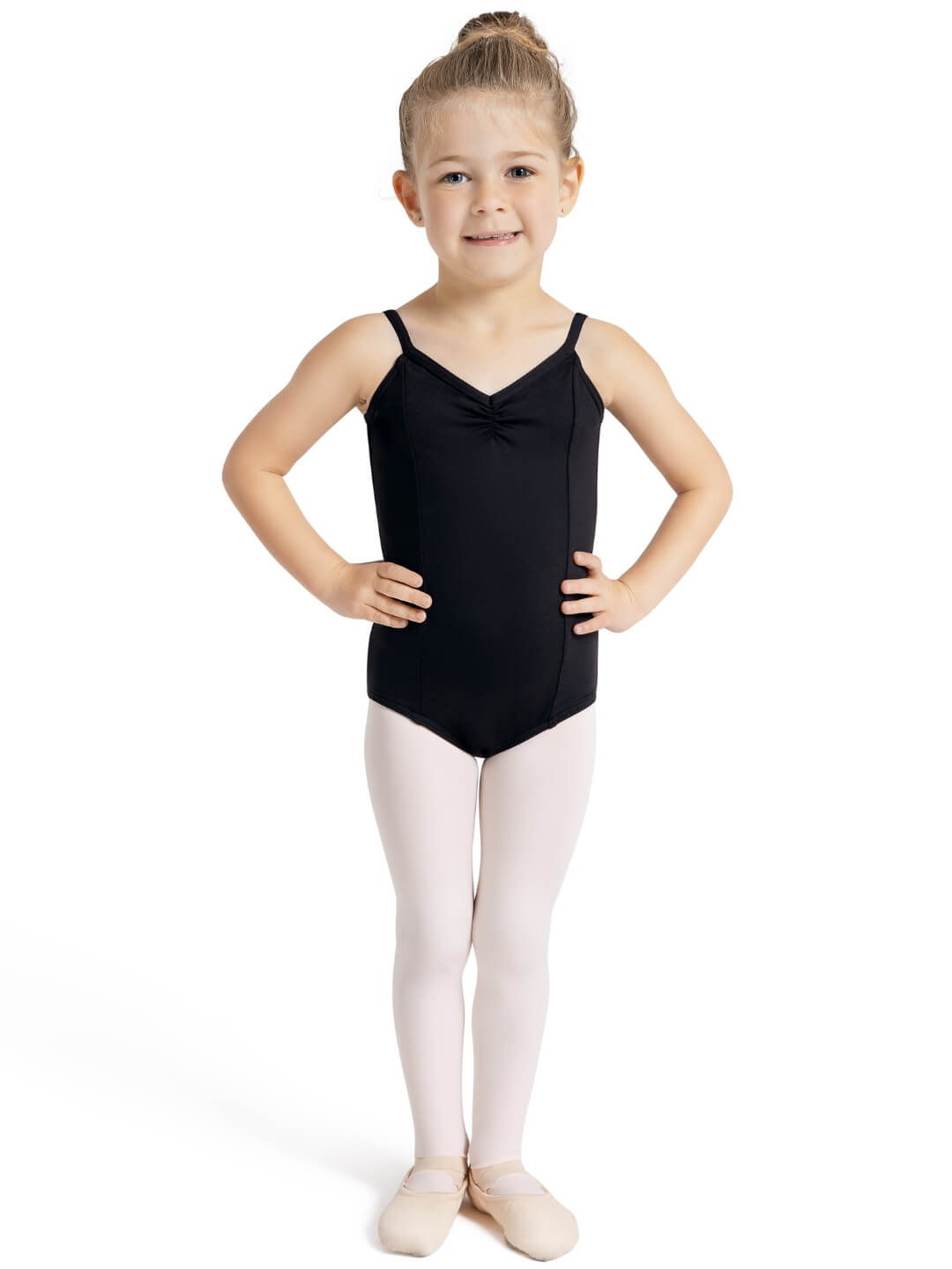 Dual Pinch Camisole Leotard