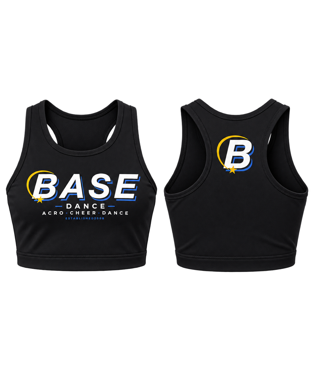 Base Racer Back Crop Top
