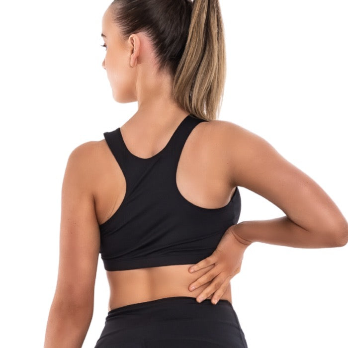 Silky Dance Racer Back Crop