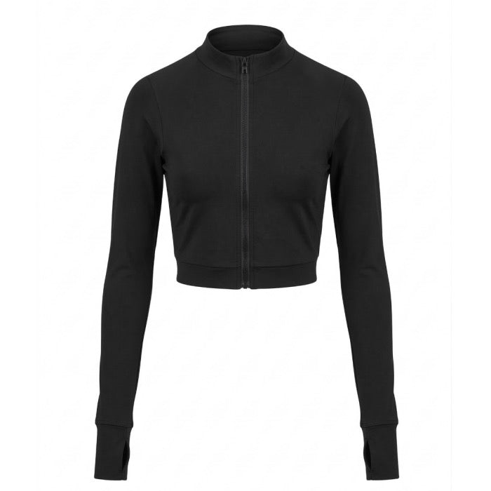 Silky Dance Full Zip Crop Jacket