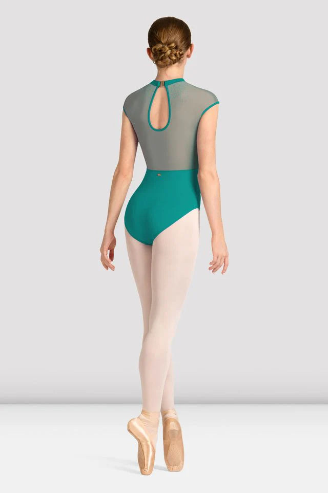 Mirella Celeste Cap Sleeve Leotard