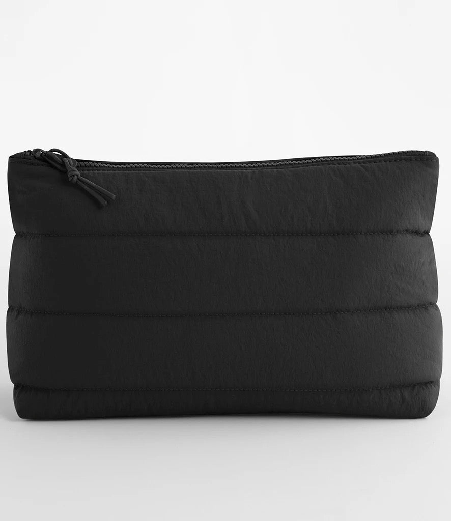 Quilted Accessory Case Black
