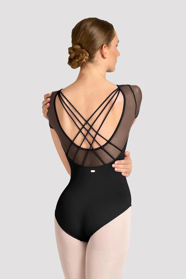 Mirella Celeste Short Sleeve Leotard