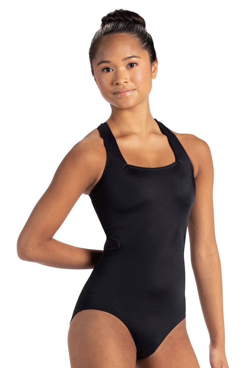 Asymmetric Strappy Leotard