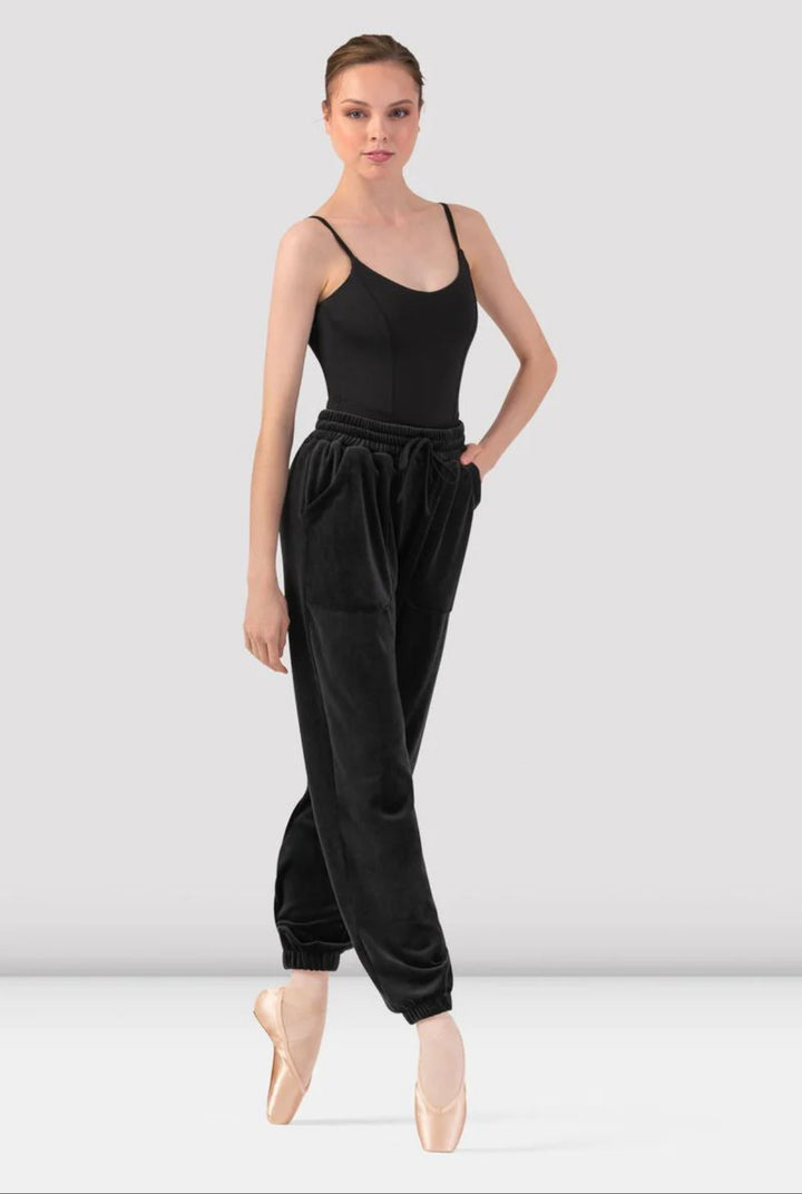 Ladies Gloria Velvet Jogger