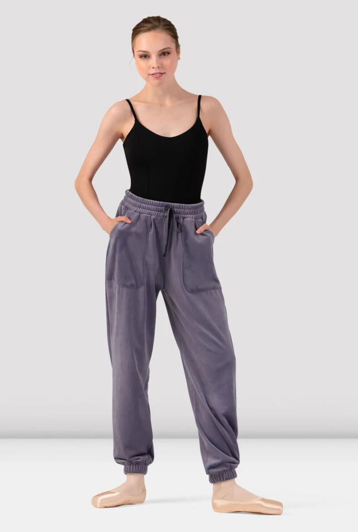 Ladies Gloria Velvet Jogger