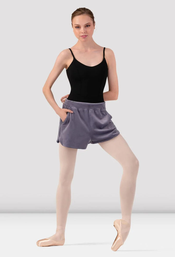 Ladies Debby Velvet Short
