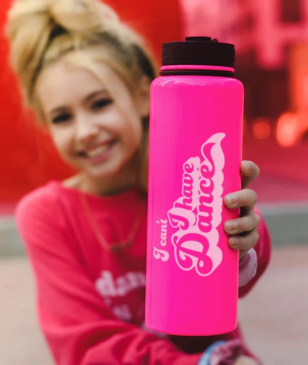 I Cant I Have Dance Bottle Pink
