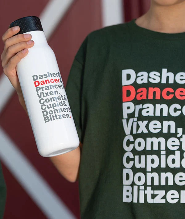 Reindeer Water Bottle