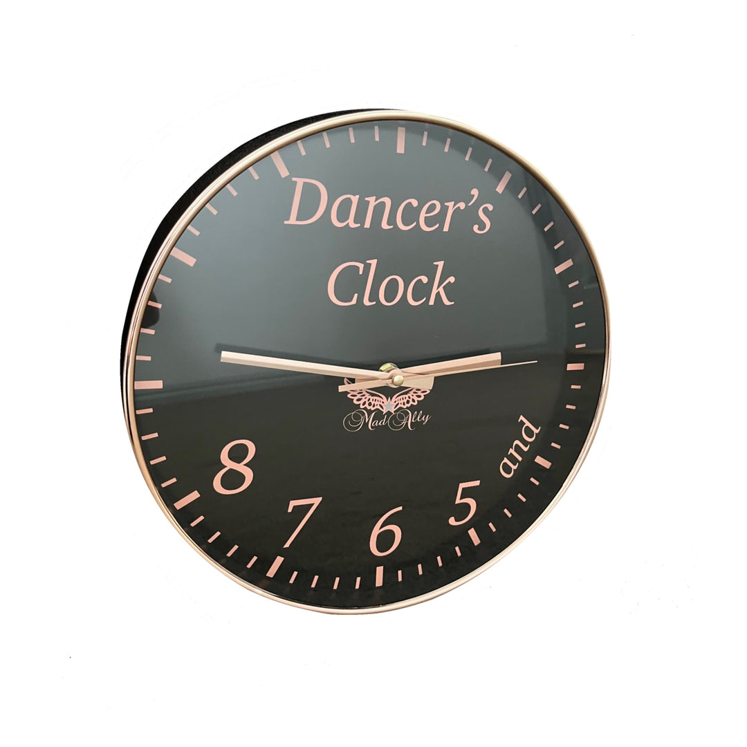 Dancers Clock Rose Gold