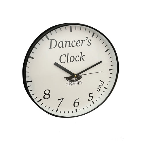 Dancers Clock White