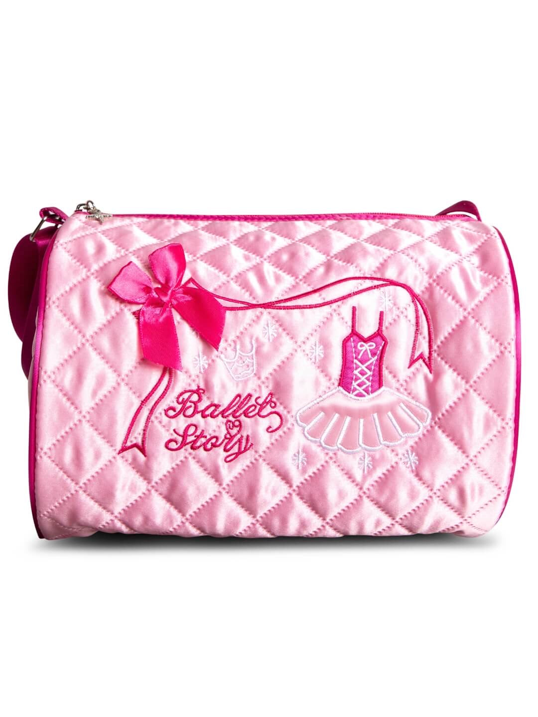Capezio Embroidered Barrel Bag Pink