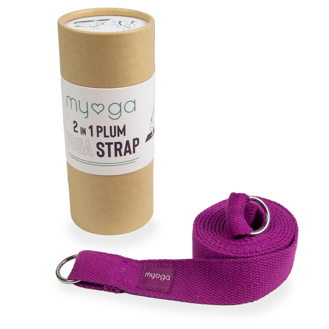 Yoga Belt & Sling Plum