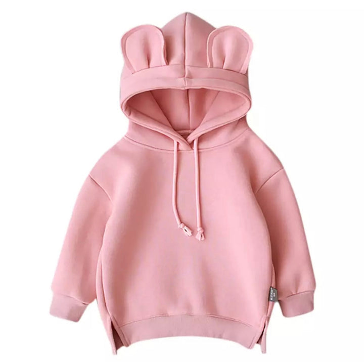 Kids Block Colour Hoodie Pink