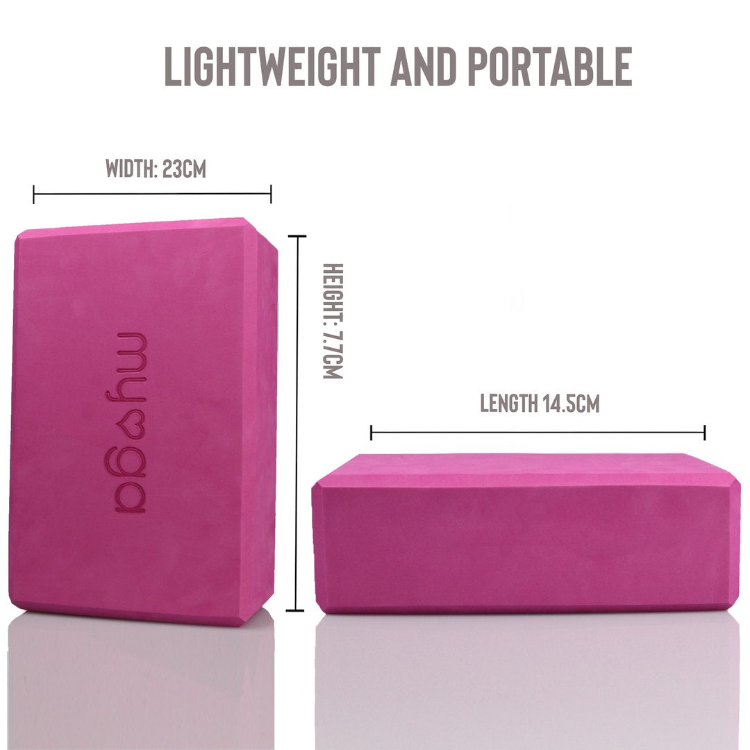 Yoga Block Plum Plum