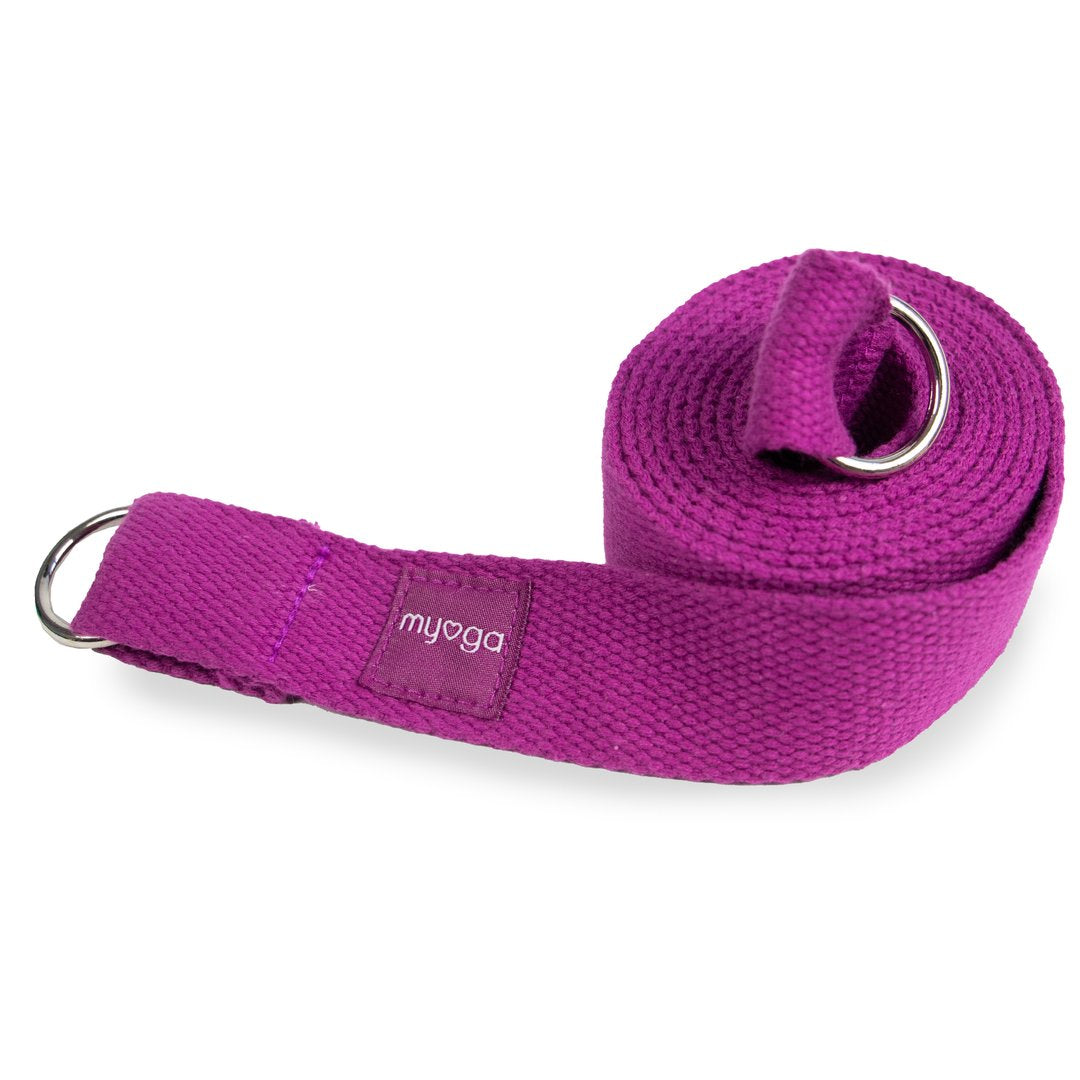 Yoga Belt & Sling Plum