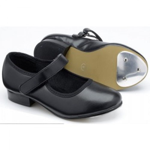 Velcro Tap Shoes Black