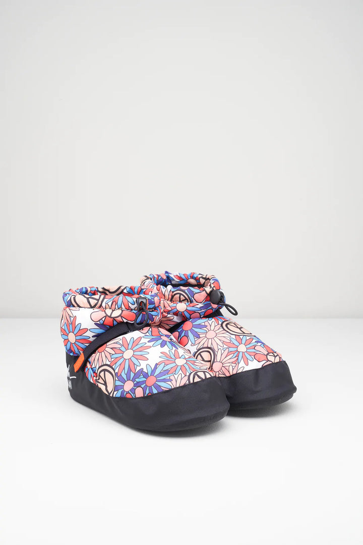 Ankle Warm Up Boot Hippie Print