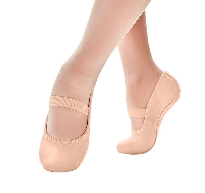 SD69 Full Sole Leather Ballet Shoe PINK