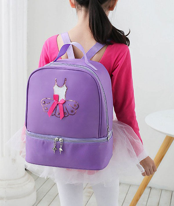 Sparkly Tutu Backpack Purple
