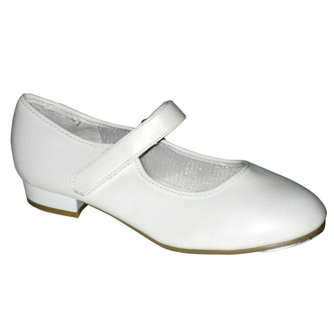 Velcro Tap Shoes White