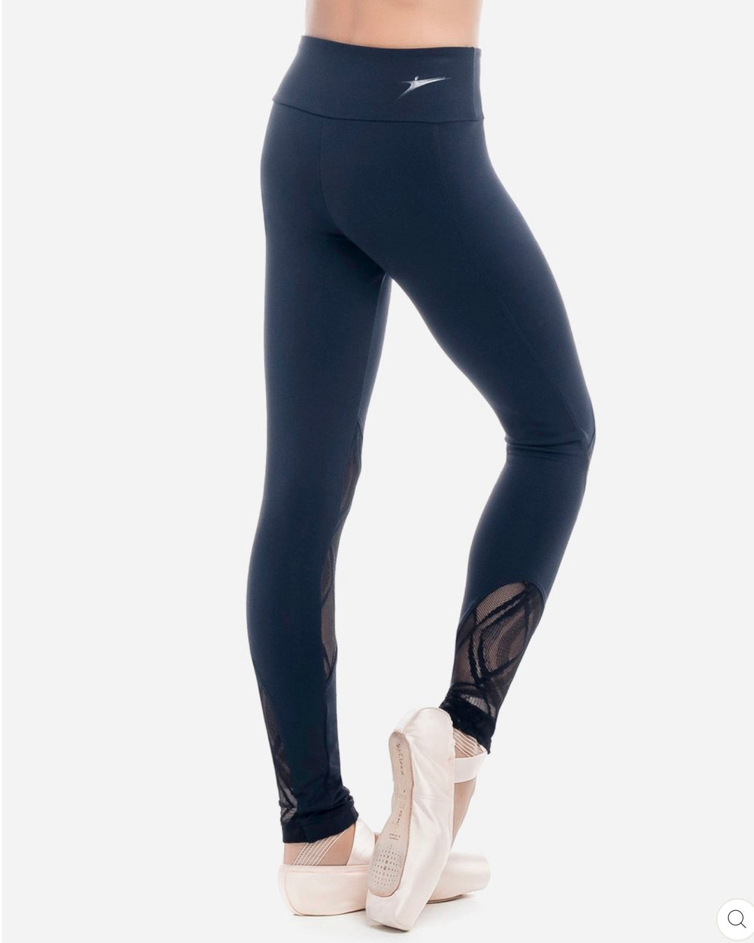 SD Detail Dance Leggings Black