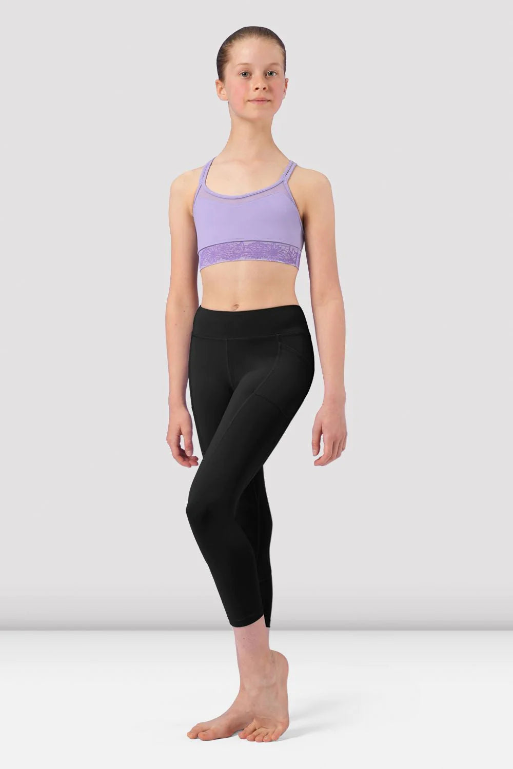 Girls Kaimi 7/8 Leggings, Black – BLOCH Dance UK